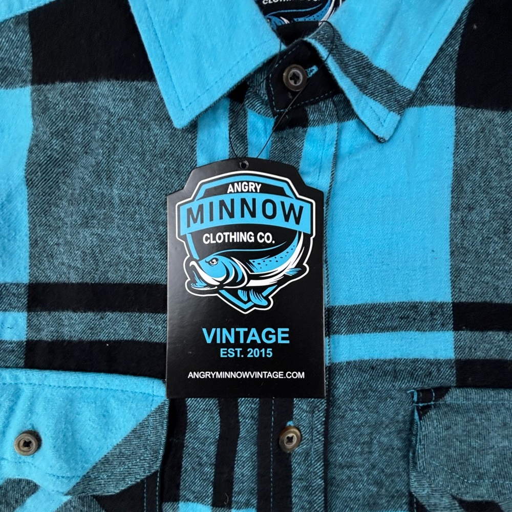 NWT | Angry Minnow | Hamm’s Beer Flannel | XXL - Picture 7 of 7